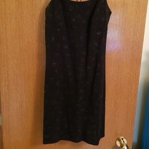Vintage little black dress with elegant